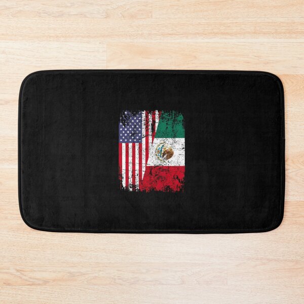 Item preview, MEXICAN ROOTS  Half American Flag  MEXICO 		 designed and sold by shmilykanazeg.