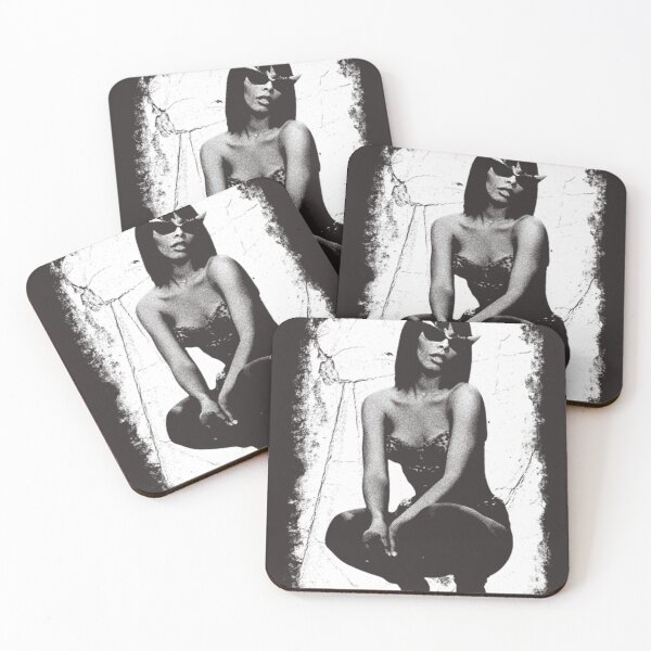 Item preview, Black and White Donna Summer Retro Art For Disco Fans Gift For Vintage Music Lovers designed and sold by LindaERiley.