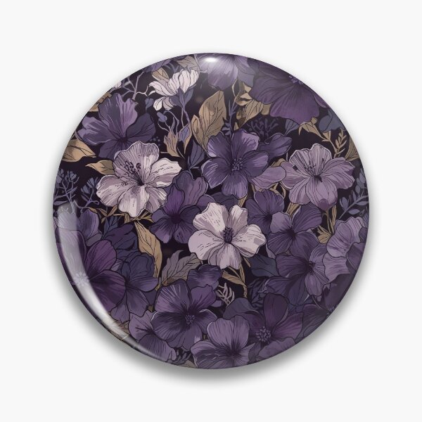 Item preview, Deep Purple Flowers designed and sold by CoolPixels.