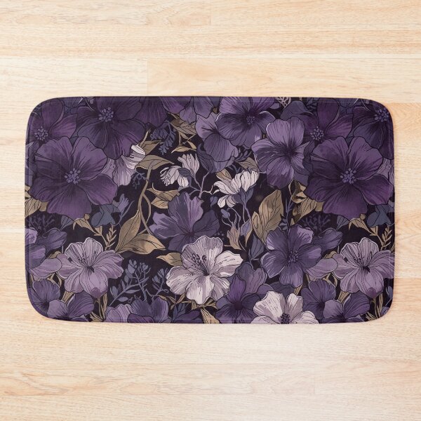 Item preview, Deep Purple Flowers designed and sold by CoolPixels.