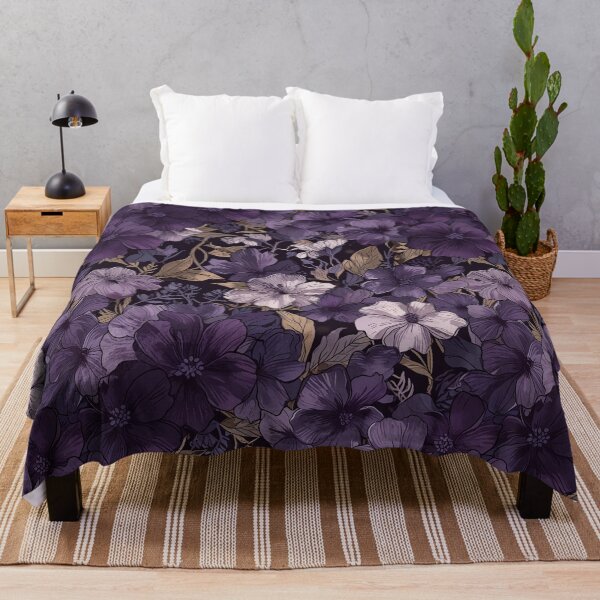 Item preview, Deep Purple Flowers designed and sold by CoolPixels.