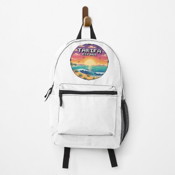 Item preview, Tarifa España – Pixel Art Sunset Coastal Beach Design designed and sold by CircinusStore.