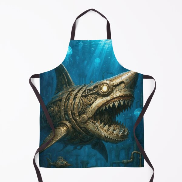 Item preview, Steampunk Megalodon – Giant of the Deep Sea designed and sold by Eric Nagel.
