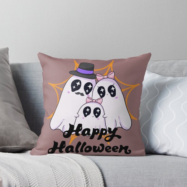 Item preview, Ghost family wishing Happy Halloween  designed and sold by RSUS.