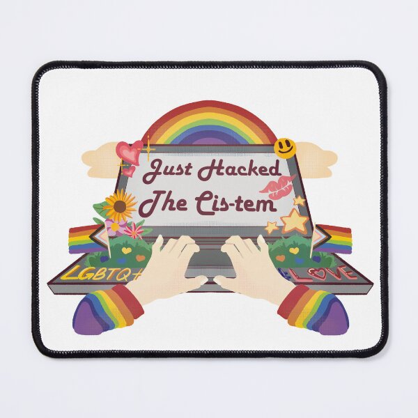 Item preview, Just Hacked The Cis-tem designed and sold by orenji-jay.