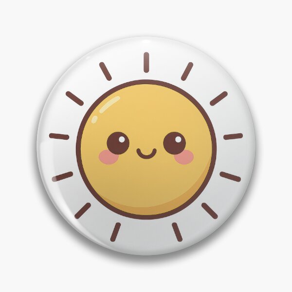 Item preview, Cute Smiling Sun Cartoon Illustration designed and sold by ImagineCorner.