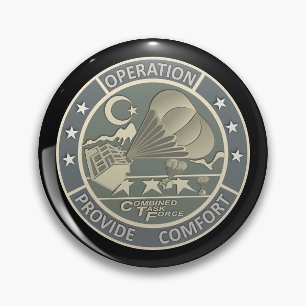 Item preview, Army - Operation Provide Comfort designed and sold by Military Insignia Products.