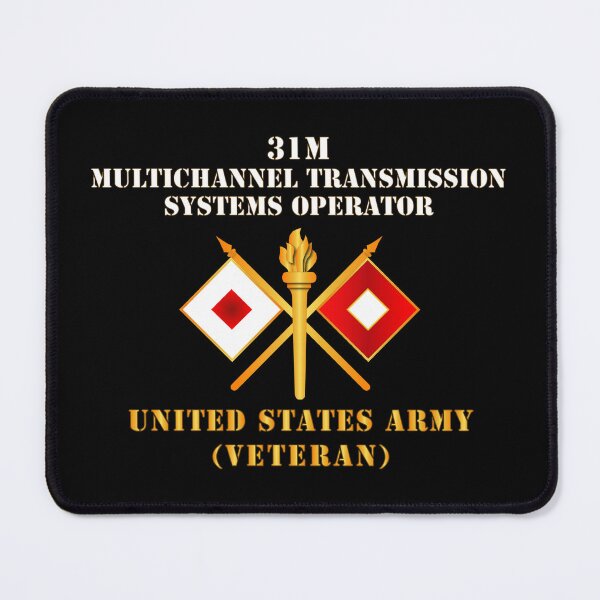 Item preview, Army - 31M  - SIgnal Branch - US Army - Veteran X 300DPI designed and sold by Military Insignia Products.