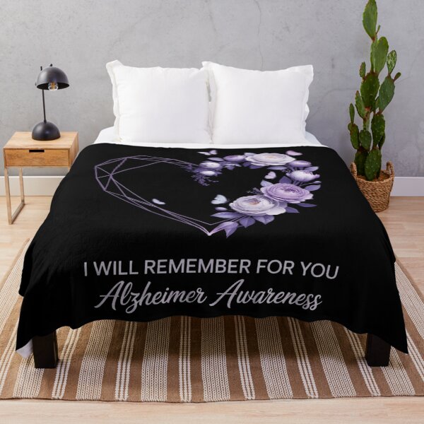 Item preview, Alzheimer Awareness I Will Remember For You Flower Mother designed and sold by TyraYoung.