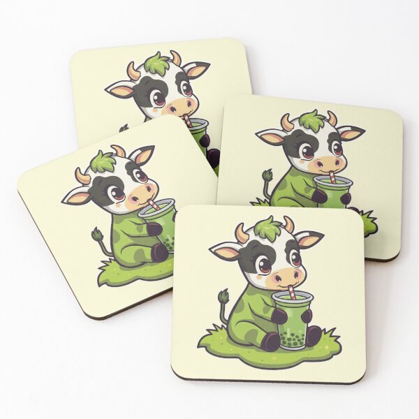 Item preview, Matcha Green Cow, Matcha Latte designed and sold by ArteLena.