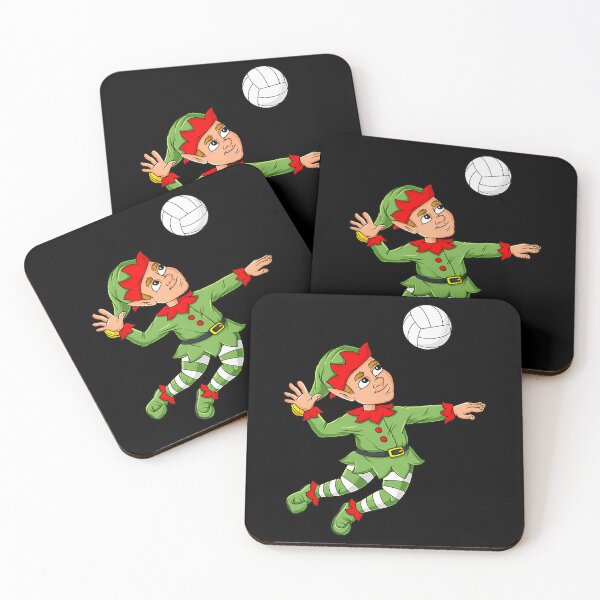 Item preview, Christmas Elf Volleyball Funny 	 	 Kids Teens Xmas 		 designed and sold by cheongmaloukk.