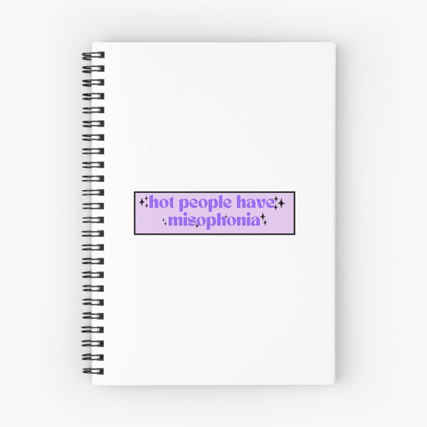 Item preview, Hot people have misophonia sticker designed and sold by MisoMind.