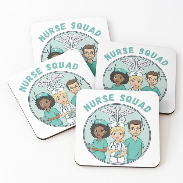 Item preview, Nurse Squad Medical Team Healthcare Appreciation Art designed and sold by ZenDoodle.