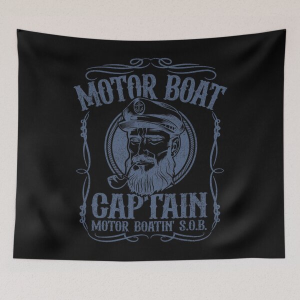Item preview, Motor Boat Captain Funny Pontoon Boating Motor Boatin Lake 		 designed and sold by amliwgualad.