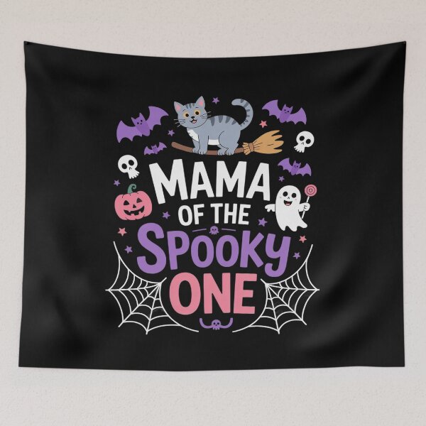 Item preview, Mama Of The Spooky One Halloween Mom designed and sold by RayArmstrong.