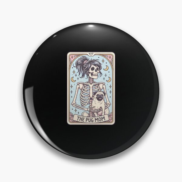 Artikelvorschau, Die Mops-Mama-Tarotkarte entworfen und verkauft von JamesDriggers.