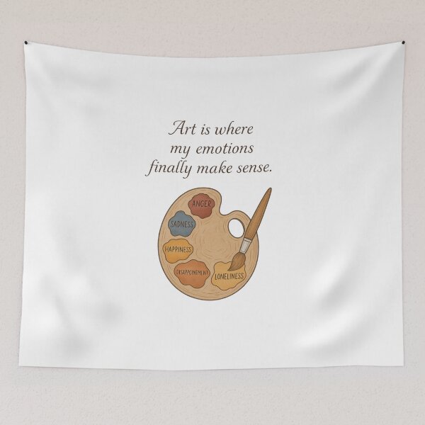 Item preview, Art is Where my Emotions finally make sense designed and sold by PourtionOfArt.