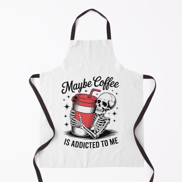 Item preview, Maybe Coffee is Addicted to Me Halloween Skeleton Coffee designed and sold by HaileyRobel.