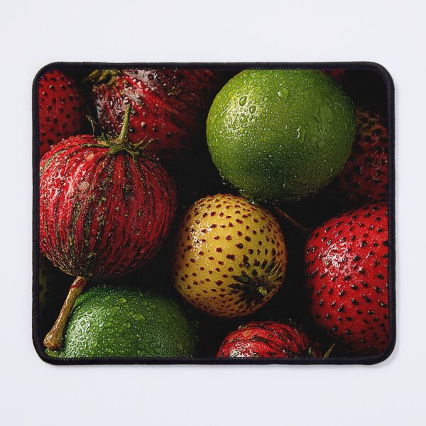 Item preview, Healthyfood Feast Vibrant Tropical Fruit Watercolor Bounty designed and sold by CrunchyGoats.
