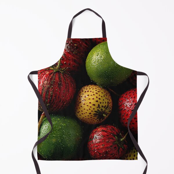 Item preview, Healthyfood Feast Vibrant Tropical Fruit Watercolor Bounty designed and sold by CrunchyGoats.