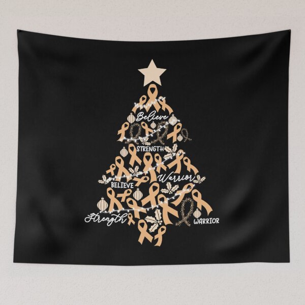 Item preview, Christmas Uterine Cancer Endometrial Awareness Ribbon 		 designed and sold by wilbelordainv.