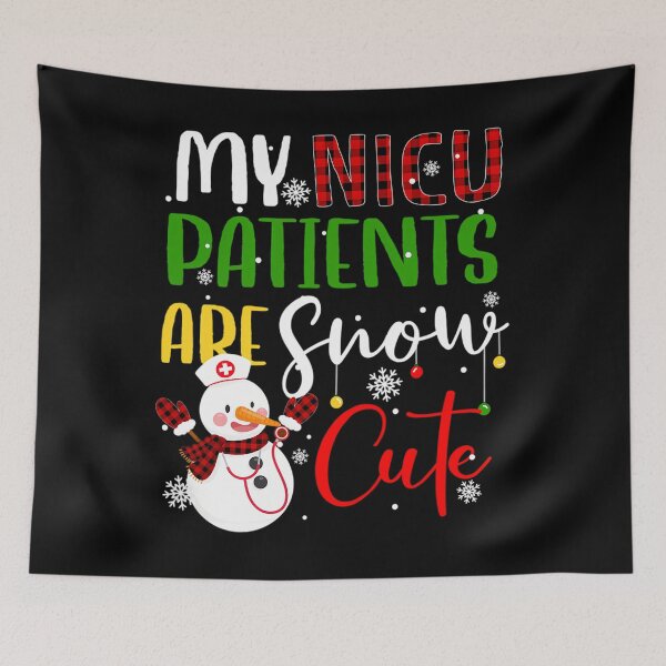 Item preview, NICU Nurse Cute Snow Funny Christmas Pajamas Buffalo Plaid 		 designed and sold by shmilykanazeg.