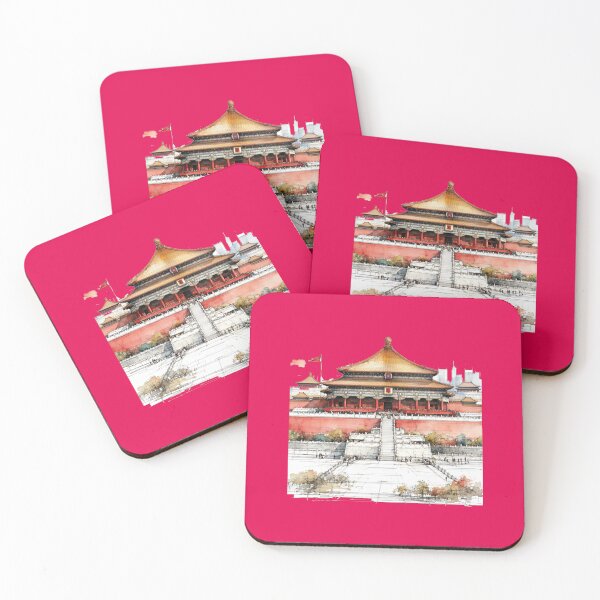 Item preview, Forbidden City Beijing China 3D Sketch , designed and sold by PaintMeWorld.