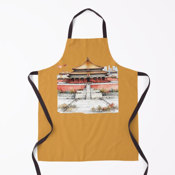 Item preview, Forbidden City Beijing China 3D Sketch , designed and sold by PaintMeWorld.