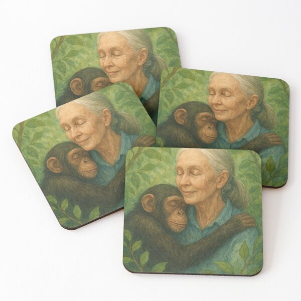 Item preview, Jane Goodall Embraced by Nature designed and sold by Kenny8716.