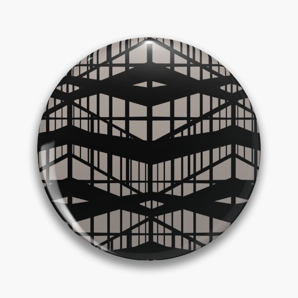 Item preview, Black Geometric Chevron Architecture Pattern designed and sold by capricedefille.