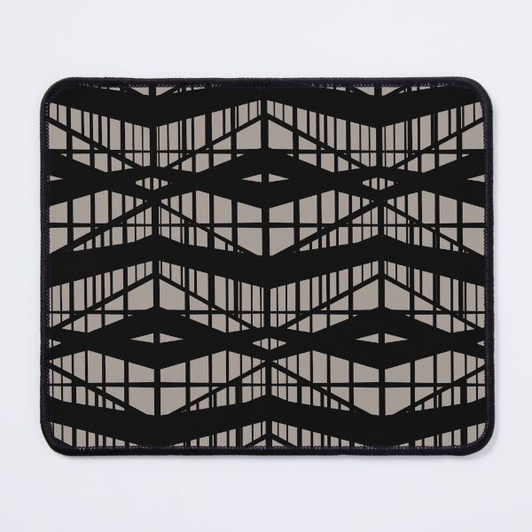 Item preview, Black Geometric Chevron Architecture Pattern designed and sold by capricedefille.