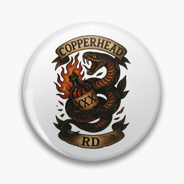 Item preview, Moonshine Runner Copperhead Road Tattoo designed and sold by UNK-Fatigues.