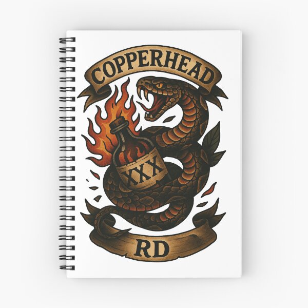 Item preview, Moonshine Runner Copperhead Road Tattoo designed and sold by UNK-Fatigues.
