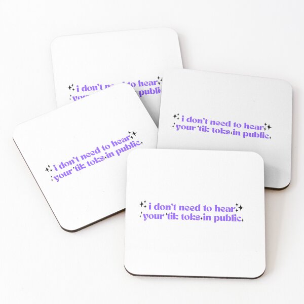 Item preview, I don't want to hear tik tok playing from your speakerphone in public designed and sold by MisoMind.