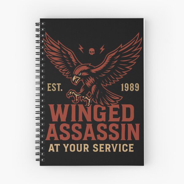 Item preview, Falcon Winged Assassin At Your Service Falconry designed and sold by LuminOrb.