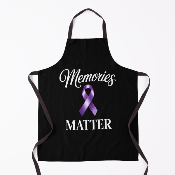 Item preview, Alzheimer Awareness Memories Matter Support Month Purple Ribbon designed and sold by TyraYoung.
