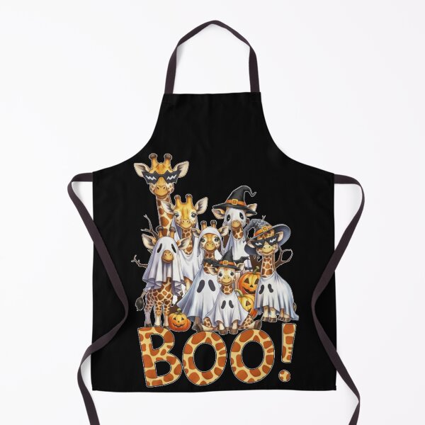 Item preview, Cute Giraffe Ghost Squad: Wild Safari 'BOO' Halloween Fun! designed and sold by A-Szczesniak.