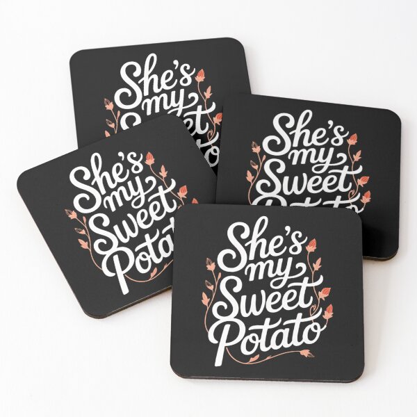 Item preview, She's My Sweet Potato I Yam Set Couples Thanksgiving designed and sold by Sunset4Bones.