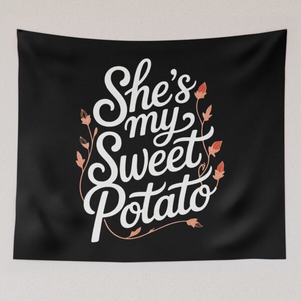 Item preview, She's My Sweet Potato I Yam Set Couples Thanksgiving designed and sold by Sunset4Bones.