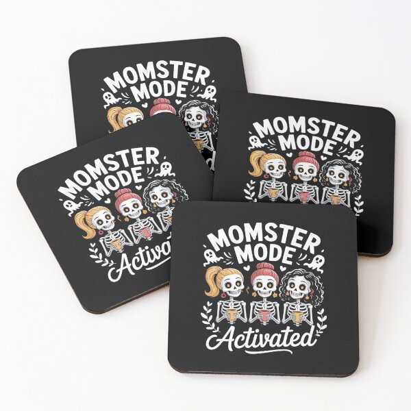 Item preview, Momster Mode Activated Skeleton Mom Crew Halloween designed and sold by FranzFriesen.