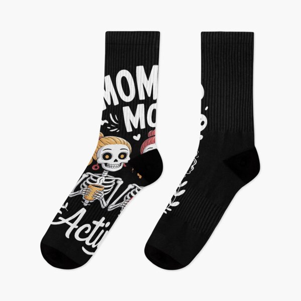 Item preview, Momster Mode Activated Skeleton Mom Crew Halloween designed and sold by FranzFriesen.