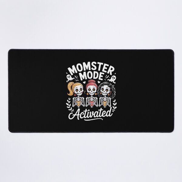 Item preview, Momster Mode Activated Skeleton Mom Crew Halloween designed and sold by FranzFriesen.