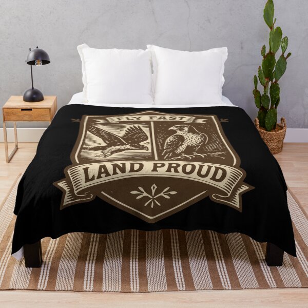 Item preview, falconry Fly Fast Land Proud Falcon Design designed and sold by LuminOrb.