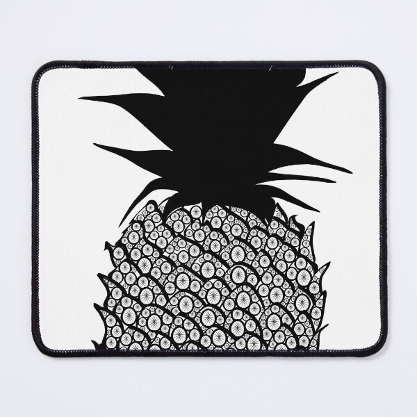Item preview, Doodle Pineapple Silhouette Art designed and sold by capricedefille.