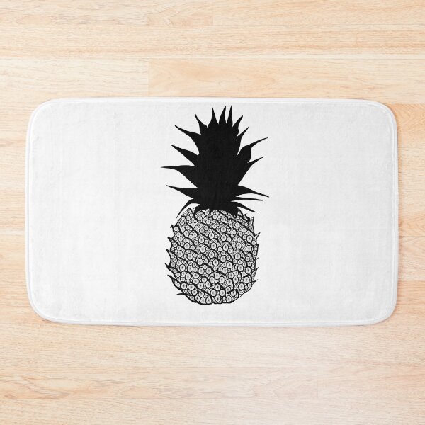 Item preview, Doodle Pineapple Silhouette Art designed and sold by capricedefille.
