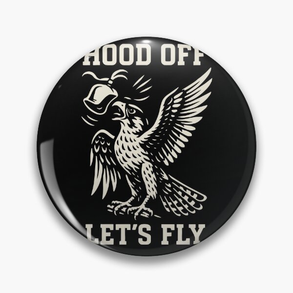 Item preview, Falcon Hood Off Let's Fly Falconry Adventure designed and sold by LuminOrb.