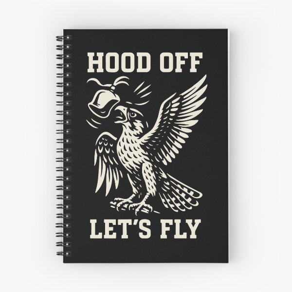 Item preview, Falcon Hood Off Let's Fly Falconry Adventure designed and sold by LuminOrb.