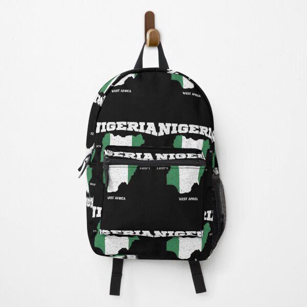 Item preview, Nigeria flag and map1	 designed and sold by shmilykanazeg.