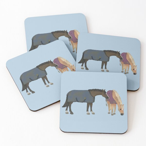 Item preview, Blanket Eater - Cartoon Horse Illustration  designed and sold by Art By Drina.