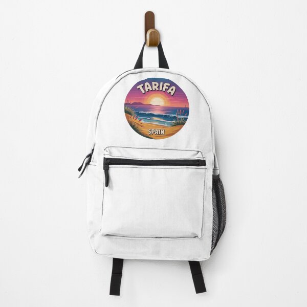 Item preview, Tarifa Spain – Retro Sunset Coastal Beach Scene designed and sold by CircinusStore.